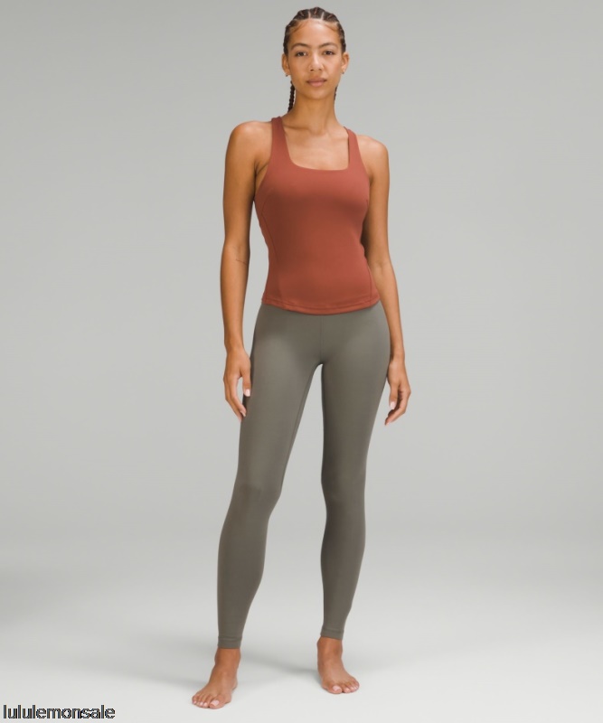 Lululemon Damen DELULU032 | Grey Sage Align Hochhaushose 28